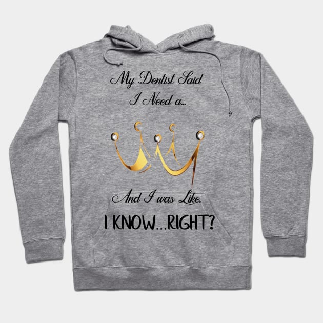 Silly Sarcastic Diva Quote Funny Gift Idea for Friend or Co-Worker Hoodie by xena